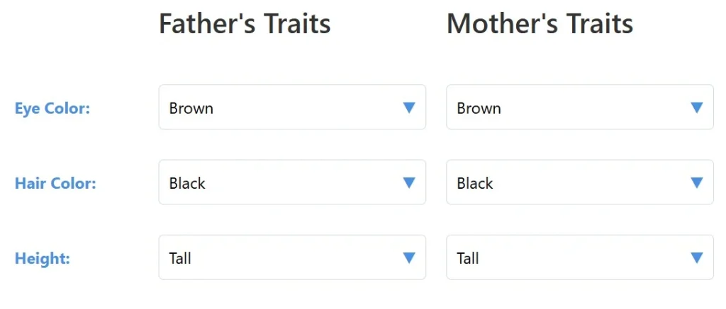 baby genetics calculator